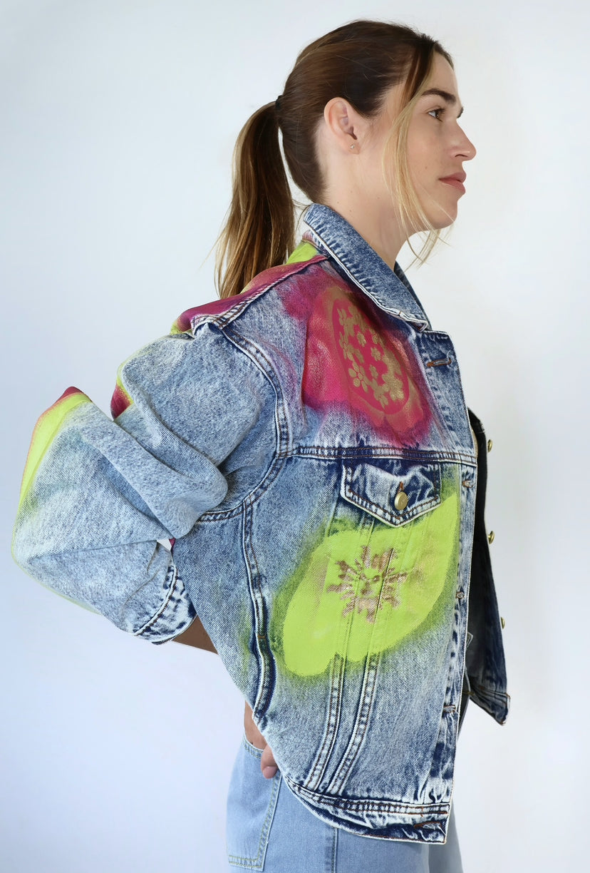Neon Squirrel - Denim Jacket