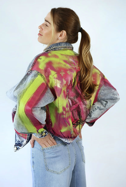 Neon Squirrel - Denim Jacket