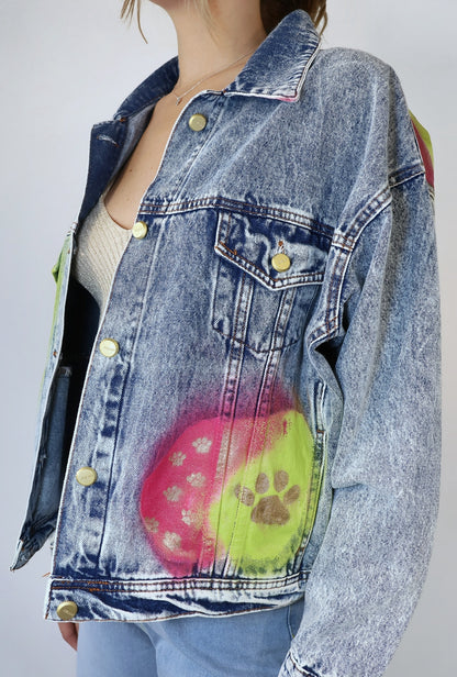 Neon Squirrel - Denim Jacket